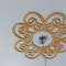 Ekena Millwork Cohen Wood Fretwork Pierced Ceiling Medallion, Alder, 16"OD x 5 1/2"ID x 3/8"T CMWP16X16X0375COAL - alternate 8